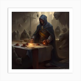 Mine enemies Art Print