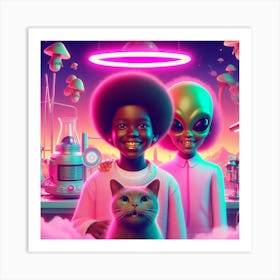 Aliens Art Print