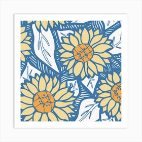 Sunflowers 15 Art Print