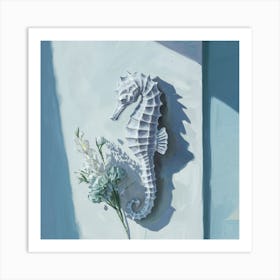 Seahorse Art Print