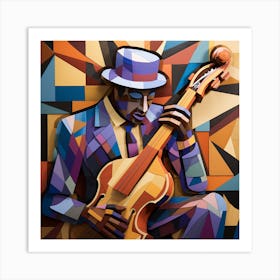 Jazz Musician 20 Art Print