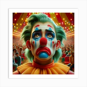 Clown 2 Art Print