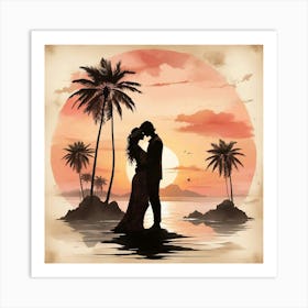 Boho Art Romantic Art Print