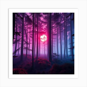 Faerie Forest Art Print