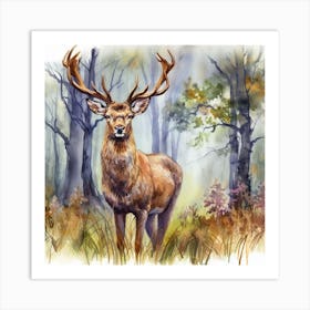 Hirsch 2 Art Print