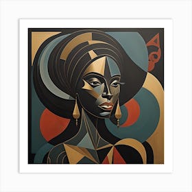 African Woman 8 Art Print