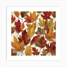 Autumn Leaves 19 Art Print 3 Art Print