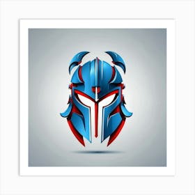 Spartan Helmet Art Print