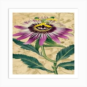 Passion Flower Art Print