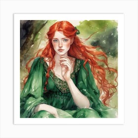 Maura Art Print