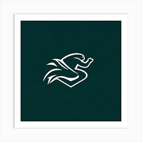 Eagle Logo Art Print