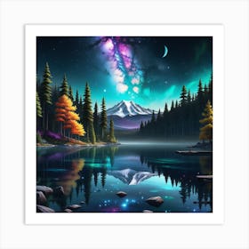 Landscape Painting Art Print