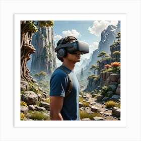 Vr Headset 8 Art Print