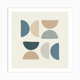 Geometric Shapes 10 2 Art Print