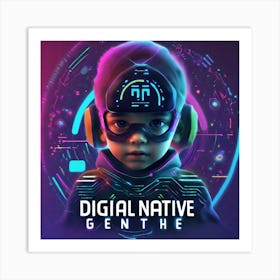 Digital Native Gentile Art Print