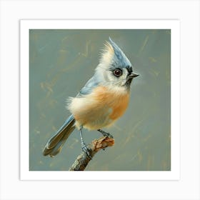 Titmice 4 Art Print