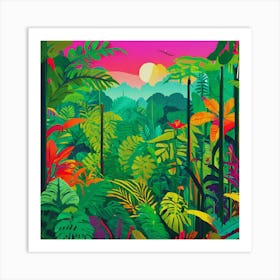 Saving The Rainforest Art Print