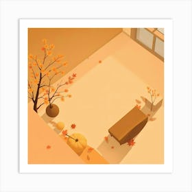 Autumn Leaves Art Print