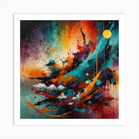 Abstract Painting 7 Art Print