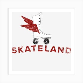 Skateland Art Print