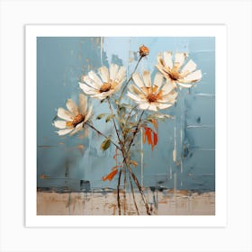 Flowers In A Vase 4 Art Print