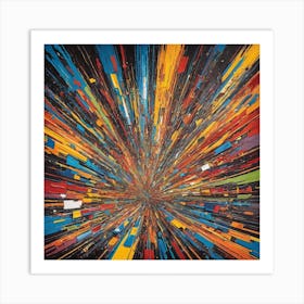 'Burst' 1 Art Print