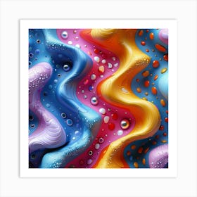 Abstract Painting 24 Art Print