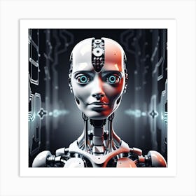 Cyborg 36 Art Print