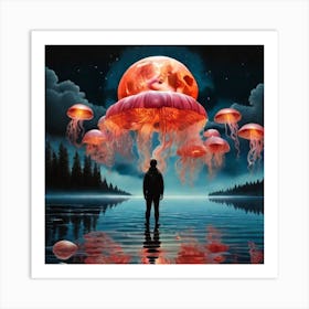 Jellyfish Art Print