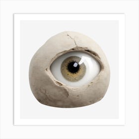 stoned eye Art Print