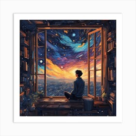 Starry Night 5 Art Print