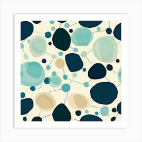 Abstract Circles 84 Art Print