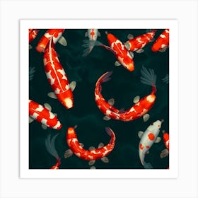 Koi Fish 111 Art Print