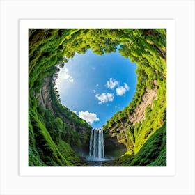 Waterfall 3 Art Print