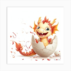 Chinese New Year Dragon Art Print