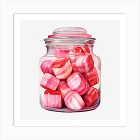 Jar Of Candy 1 Art Print