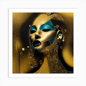 Beauty In Abstract Art Print