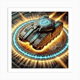 Shielded Apcs Energy Shield Art Print