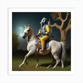 'Horseman' Art Print