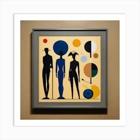 Bauhaus Minimal Painting Art Print