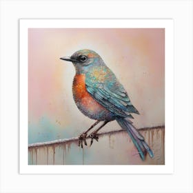 bird Robin 1 Art Print