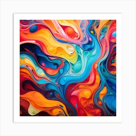 Abstract Abstract Painting 6 Art Print