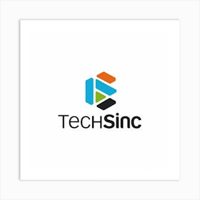 Techsinc Logo 4 Art Print