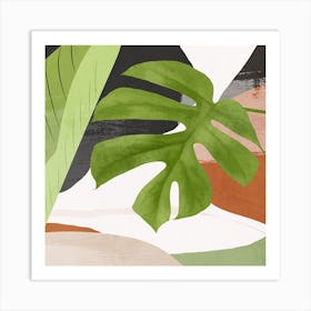 Tropical Jungle Canvas Print Art Print