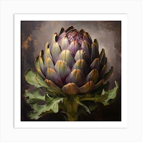 Artichoke - Kitchen Art Art Print