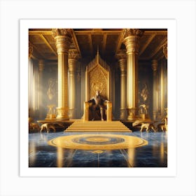 Throne Room Art Print