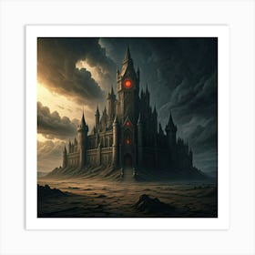 Castle In The Sky Art Print