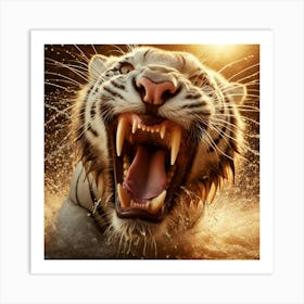 White Tiger 52 Art Print