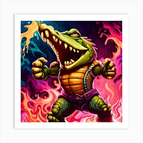 Alligator 1 Art Print