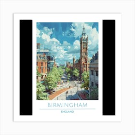 Birmingham, England Art Print